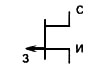Транзистор с р-n-переходом и каналом р-типа