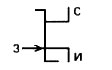 Транзистор с барьером Шоттки и каналом n-типа