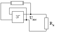 Рисунок 1.33. Параллельная схема включения кварцевог резонатора